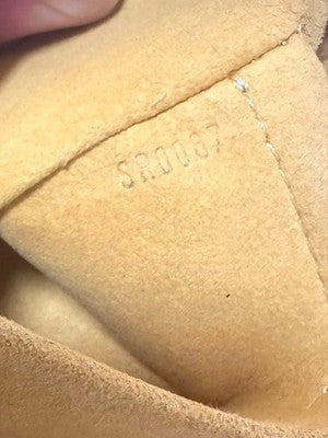 LOUIS VUITTON MONOGRAM DENIM BUM BAG/ WAIST BAG/BODY BAG, BLUE, GENUINE, FRANCE
