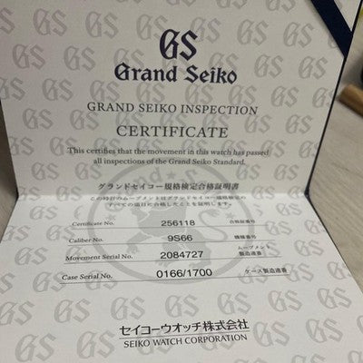 GRAND SEIKO SBGM253 MEN'S WRISTWATCH ROUND FACE JAPAN MADE STAINLESS STEEL BELT