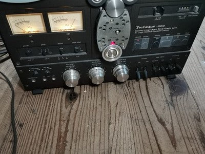 TECHNICS RS-1500U OPEN REEL DECK FOR PARTS OR NOT WORKING
