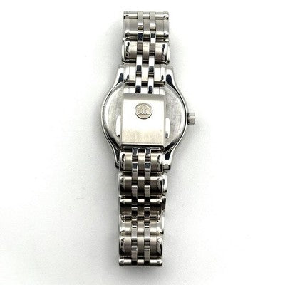 SEIKO CREDOR SIGNO DIAMOND K18PG 750 SHELL DIAL WOMENS QUARTZ WATCH GSAS946