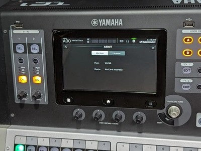 YAMAHA TF1 DIGITAL MIXER V4.56 EXCELLENT CONDITION W/ ORIGINAL BOX JAPAN