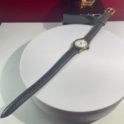 ORIENT QUARTZ LADIES WRISTWATCH WHITE DIAL JAPAN MADE ROUND FACE WHITE DIAL