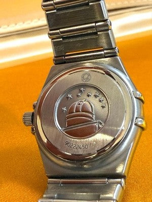 OMEGA CONSTELLATION MINI 1466.71 DIAMOND BEZEL MOP DIAL SS WATCH EXCELLENT JP