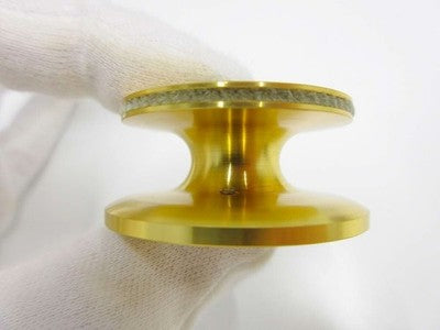 ZEAL ARAI-KUN REEL LARGE SPOOL BAITCASTING REEL PARTS GOLD EXCELLENT+++++