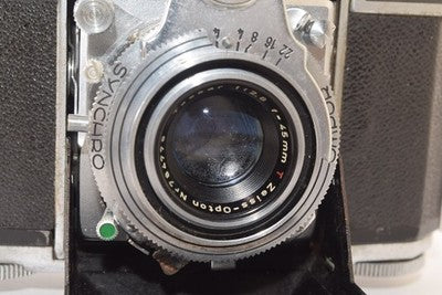ZEISS IKON CONTESSA 35 FILM CAMERA BELLOWS CAMERA COUNTESS AS IS