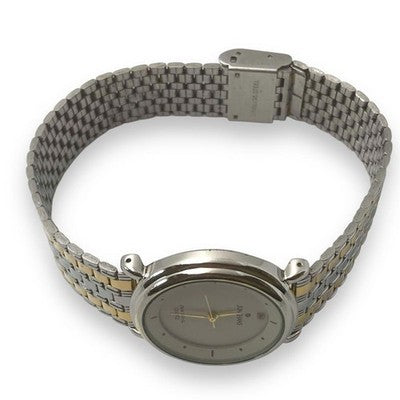 JUNGHANS MEN'S WRISTWATCH 1P DIAMOND 3 HANDS QUARTZ ASTRA ROUND FACE DIAL BLACK