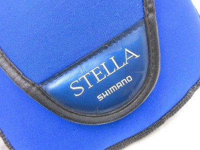 SHIMANO 01 STELLA SW 8000PG ACCESSORIES SPINNING REEL CASE BLUE EXCELLENT++++