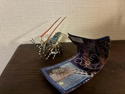 NATURE TECHNICOLOR TOBA AQUARIUM GACHA NISHIKI SHRIMP KITAN CLUB 3 FIGURE USED