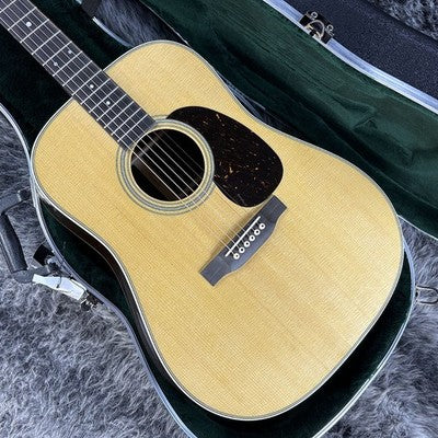 MARTIN D-28 STANDARD 2022 ACOUSTIC GUITAR WITH HARD CASE SITKA SPRUCE