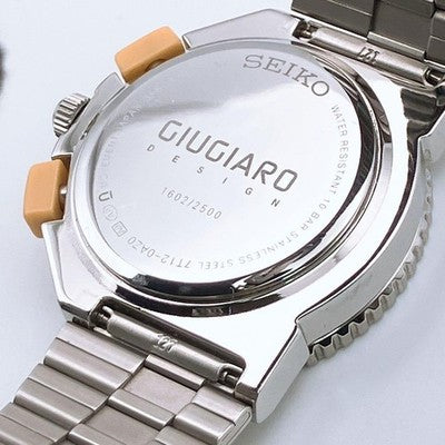 SEIKO SPIRIT GIUGIARO SCED025 7T12-0AZ0 CHRONOGRAPH STAINLESS STEEL JPN