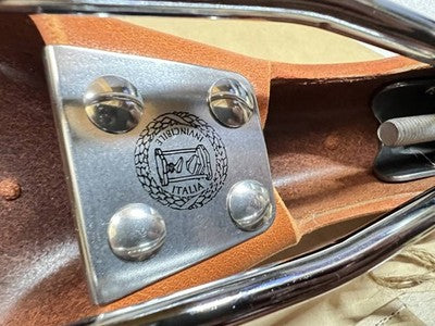 Selle Italia MITICA Brown Leather Saddle - Unused w/ Box Rare Vintage Classic