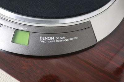 DENON DP-57M DIRECT DRIVE TURNTABLE AUTO LIFT VINTAGE JAPAN