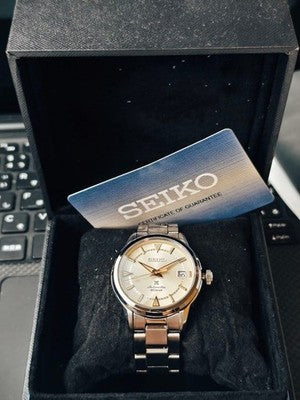 SEIKO PROSPEX ALPINIST SBDC145 6R35 AUTOMATIC WATCH GREEN DIAL JAPAN RARE