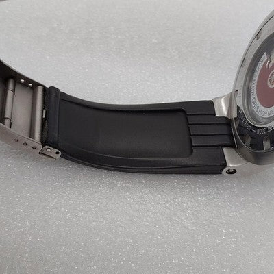 ORIS DIVERS 7533 AUTOMATIC 200M BLACK DIAL RUBBER STRAP MEN'S WATCH SWISS
