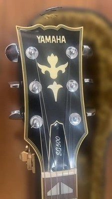 YAMAHA SG500 ELECTRIC GUITAR BLACK VINTAGE JAPAN USED EXCELLENT+++++