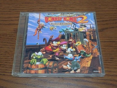 SUPER DONKEY KONG 2 DIXIE & DIDDY ORIGINAL SOUND VERSION CD SOUNDTRACK RARE