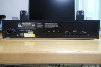ROLAND JV-2080 SOUND MODULE W/ SR-JV80-98 EXPANSION TESTED WORKING FROM JAPAN