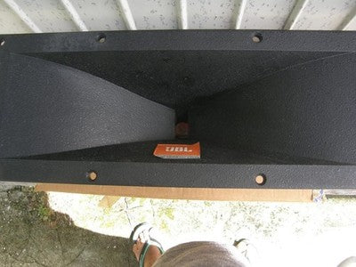 JBL 2370A HORN SPEAKERS 2 PAIRS VINTAGE SHOWA ERA USED WORKING CONDITION