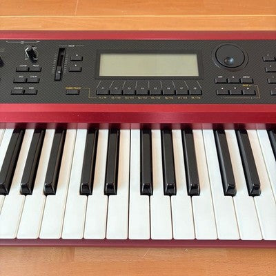 KORG KARMA WORKSTATION SYNTHESIZER KARMA ENGINE TESTED W/CASE ADAPTER  AS IS