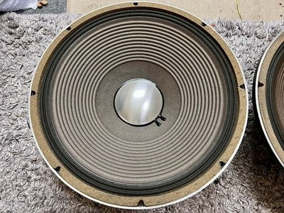 JBL E140-8 38CM WOOFER SPEAKER UNITS - PAIR - TESTED & WORKING