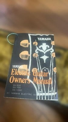 YAMAHA SG500 ELECTRIC GUITAR BLACK VINTAGE JAPAN USED EXCELLENT+++++