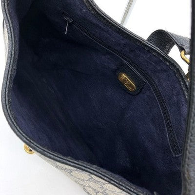 GUCCI NEW JACKIE GG SUPREME HANDBAG NAVY SHOULDER BAG USED FROM JAPAN
