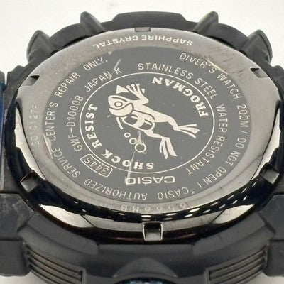 CASIO G-SHOCK GWF-D1000B FROGMAN LIMITED EDITION WATCH USED WORKING WITH BOX