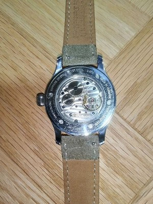 STOWA MARINE CLASSIC 36 HAND WIND PESEUX 7001 SMALL SECOND GERMAN WATCH