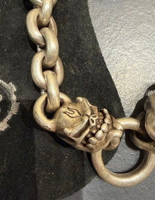 STARLINGEAR SKULL LINK SKULL HAND BRACELET STERLING SILVER 925 LIMITED JP