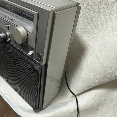 SHARP GF-909 VINTAGE BOOMBOX STEREO CASSETTE AM/FM RADIO PLAYER
