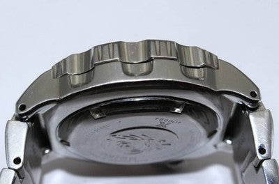 SEIKO PROSPEX SBDC025 AUTOMATIC MEN'S BLACK DIAL STAINLESS STEEL WATCH AS IS