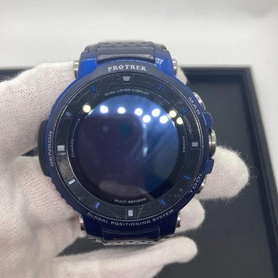 CASIO PRO TREK SMART WSD-F30 GPS WATCH WITH CHARGER WORKING CONDITION USED