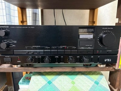 KENWOOD INTEGRATED AMPLIFIER KA-1100D VINTAGE HI-FI MADE IN JAPAN 1987