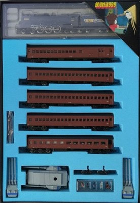 MICROACE G0999-T GALAXY EXPRESS 999 TV VERSION MODEL TRAIN SET 7 CARS