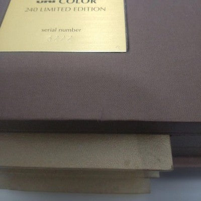 MITSUBISHI UNI COLOR 240 PENCIL SET LIMITED EDITION 50TH ANNIVERSARY SERIAL 3222
