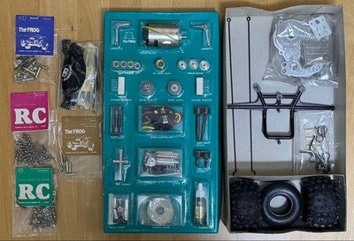 TAMIYA THE FROG KIT NO.5841 ORIGINAL 1983 VINTAGE RC BUGGY UNBUILT NOS RARE