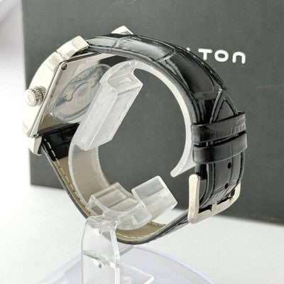 HAMILTON LLOYD 000221 AUTOMATIC WATCH SILVER DIAL MENS NEW STRAP BOX