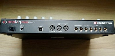 ELEKTRON ANALOG FOUR MKI 4-VOICE ANALOG SYNTH FROM JAPAN