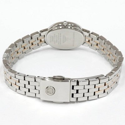 SEIKO GSWE847 CREDOR WOMEN'S QUARTZ WATCH WITH SHELL DIAL AND DIAMONDS, SS/18K