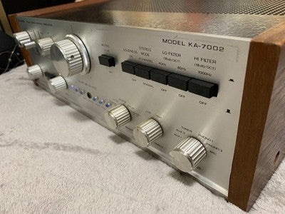 TRIO KA-7002 INTEGRATED AMPLIFIER SERVICED JAPAN - FOR PARTS OR NOT WORKING
