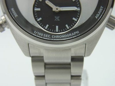 SEIKO PROSPEX SPEEDTIMER SOLAR CHRONOGRAPH SBER001 MEN'S 8A50 MOVEMENT 1/100 SEC