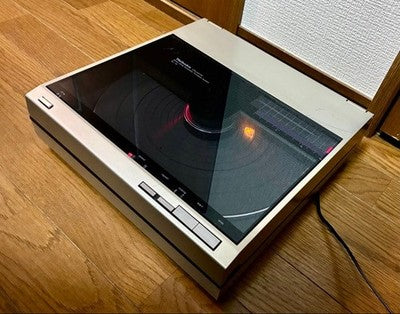 TECHNICS SL-10 FULLY AUTOMATIC LINEAR TRACKING TURNTABLE W/CABLES TESTED JAPAN