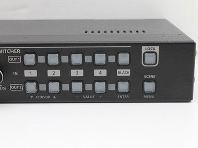 ROLAND PROFESSIONAL A/V XS-42H 4-CHANNEL INPUT 2-CHANNEL OUTPUT MATRIX SWITCHER