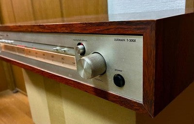 LUXMAN T-300X FM TUNER HIGH END AUDIO RECEIVER JAPAN TESTED VINTAGE USED HI-FI