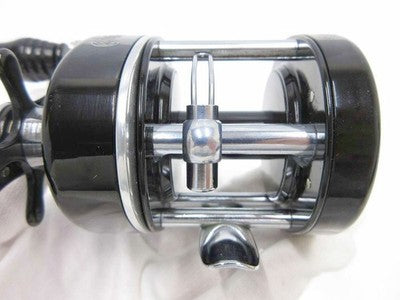 SHAKESPEARE PRESIDENT II 1980HB BAITCASTING REEL FISHING BLACK NEAR MINT
