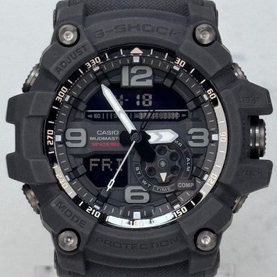 CASIO G-SHOCK GG-1035A LIMITED EDITION WATCH BLACK TESTED JAPAN USED F/S