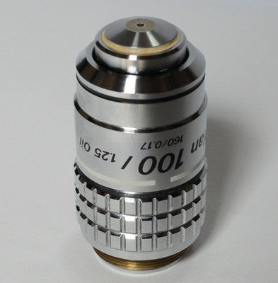 Nikon NCF Plan 100x Oil Objective Lens NA 1.25 160/0.17 RMS For Optiphot Used