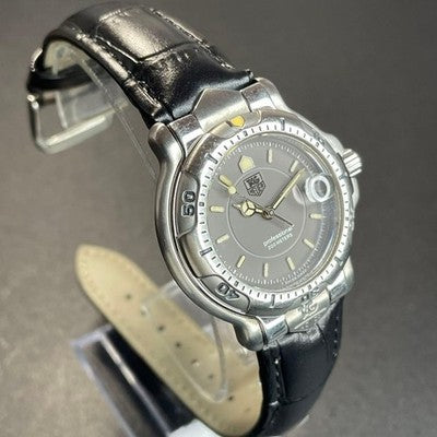 TAG HEUER WH1212 GRAY DIAL PROFESSIONAL 200M QUARTZ MEN'S WATCH (35MM)