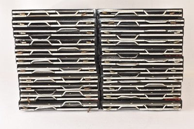 TOYO CUT FILM HOLDER 4X5, SET OF 22 FILMS LARGE FORMAT CAMERAS AS IS