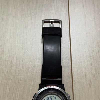 CASIO PRO TREK CLIMBER LINE MEN'S WATCH PRW-35-1AJF BLACK TESTED JAPAN USED F/S